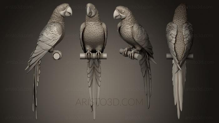 Bird figurines (STKB_0140) 3D model for CNC machine